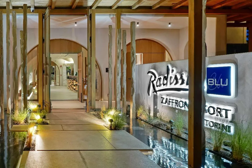 Lobby, Radisson Blu Zaffron Resort, Santorini