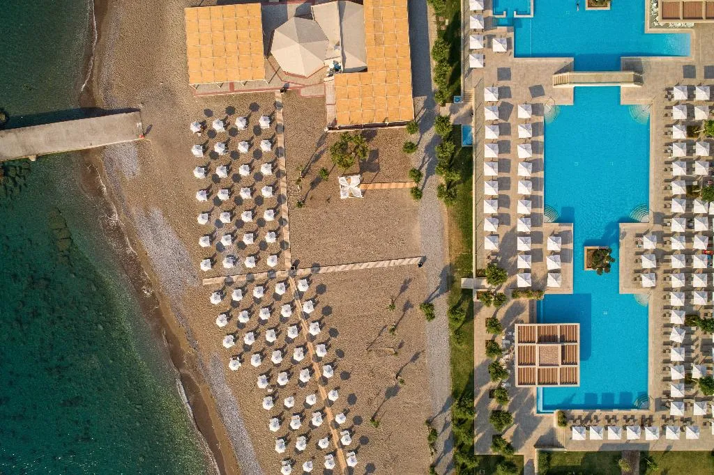 Beach, Amada Colossos Ultra All Inclusive Resort, Rhodes