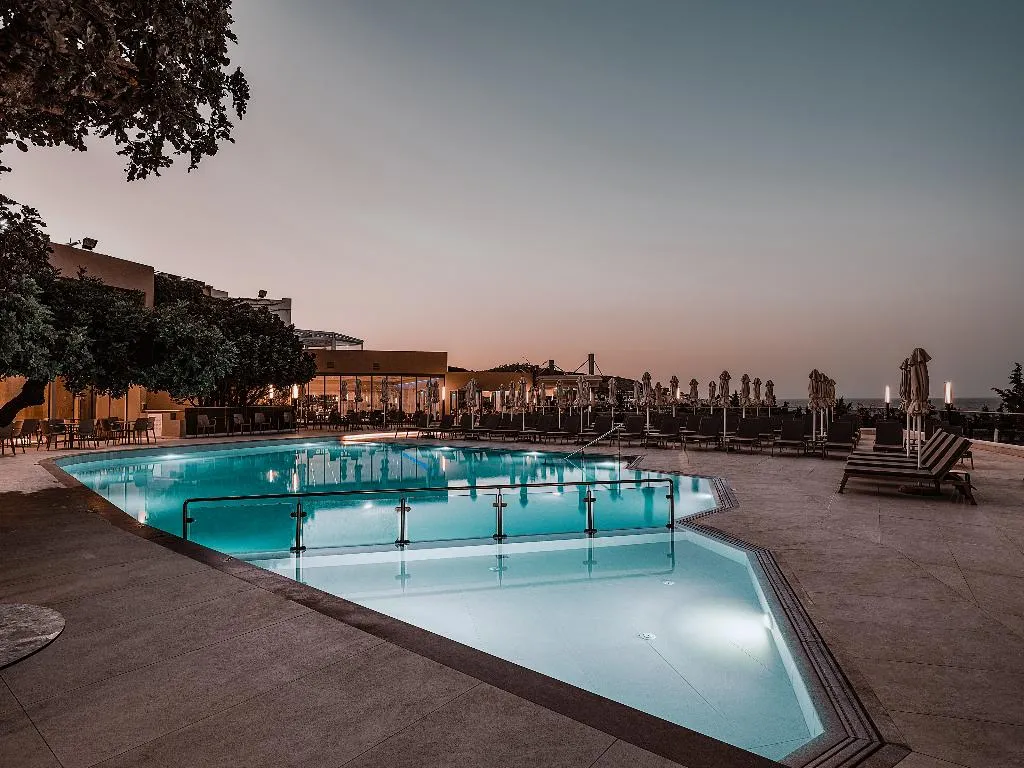 Terrace, Mitsis Bali Paradise, Crete