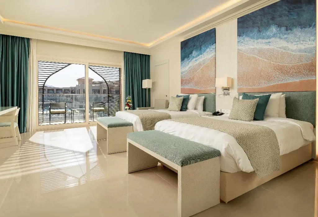 DOUBLE DELUXE POOL VIEW Room, Cleopatra Luxury Resort Sharm Adults Only, Red Sea Riviera