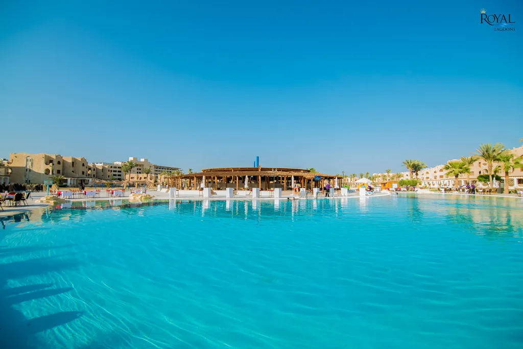 Terrace, Royal Lagoons Resort & Aqua Park, Red Sea Riviera