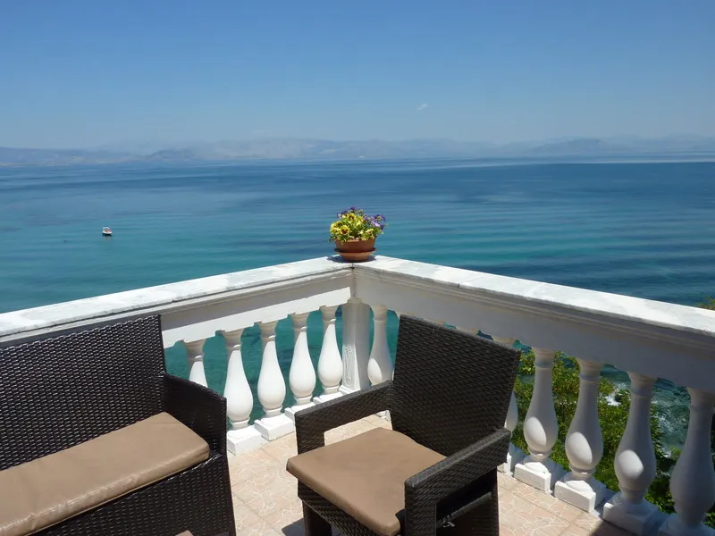 Terrace, Oasis Hotel, Corfu