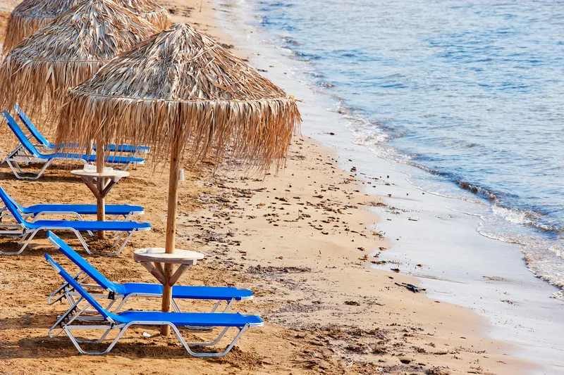 Beach, Ionian Sea Hotel, Kefallinia