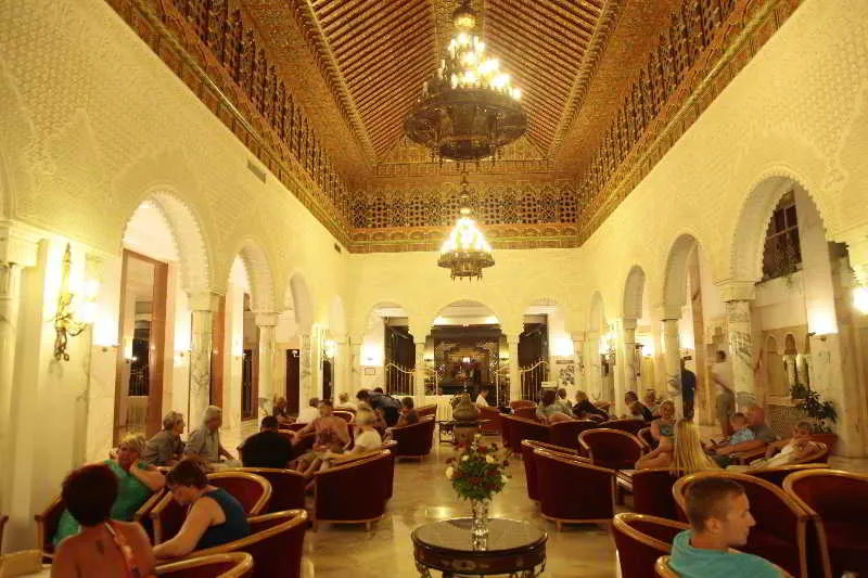 Restaurant, Riviera Hotel, Tunisia