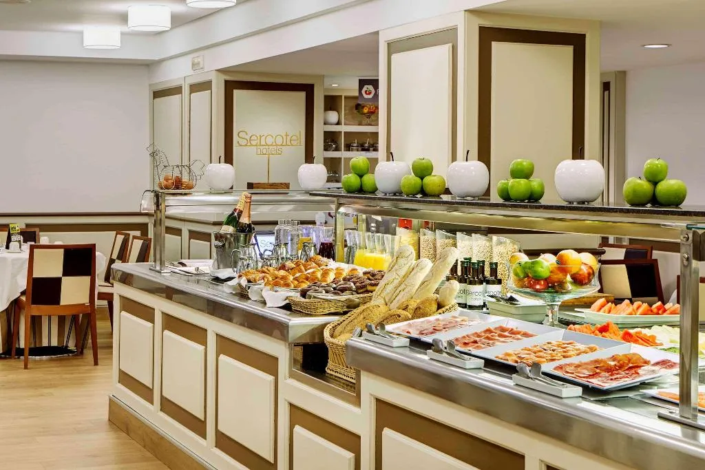 Restaurant, Sercotel Gran Hotel Conde Duque, Madrid
