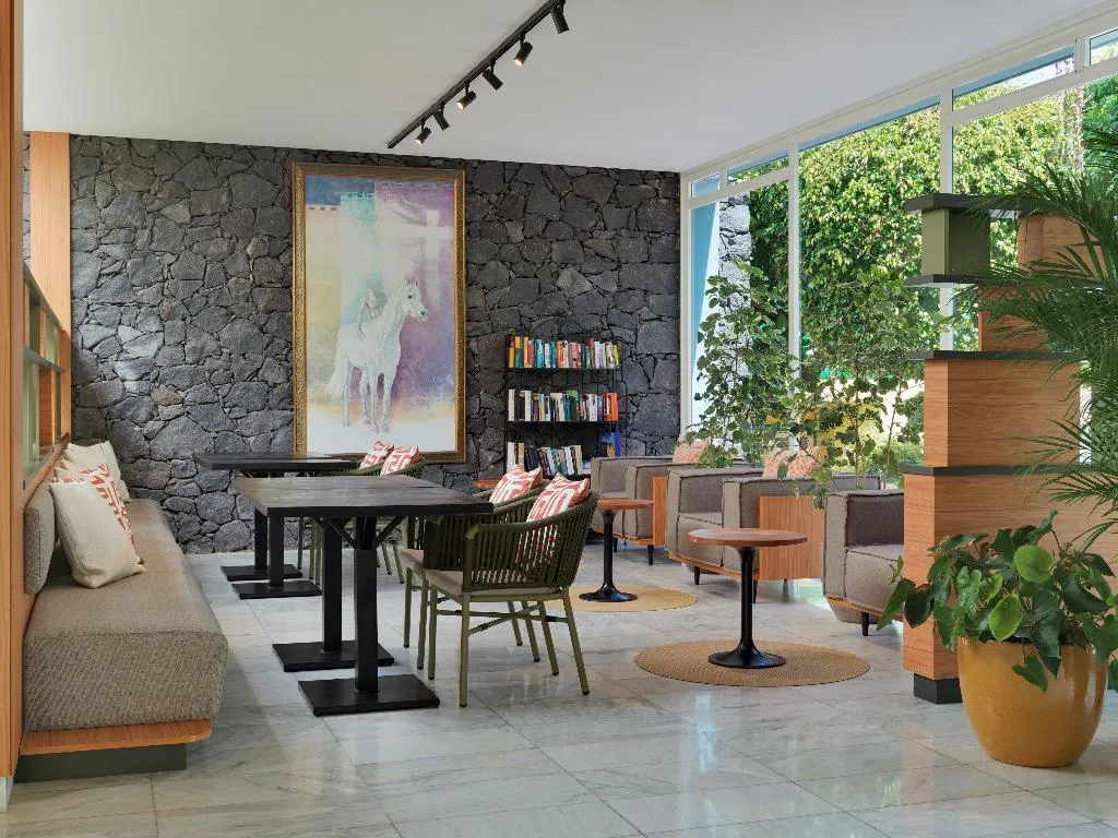 Lobby, Hacienda San Jorge, La Palma