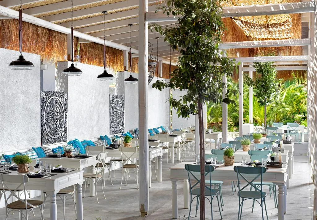 Restaurant, Out Of The Blue Resort, Crete