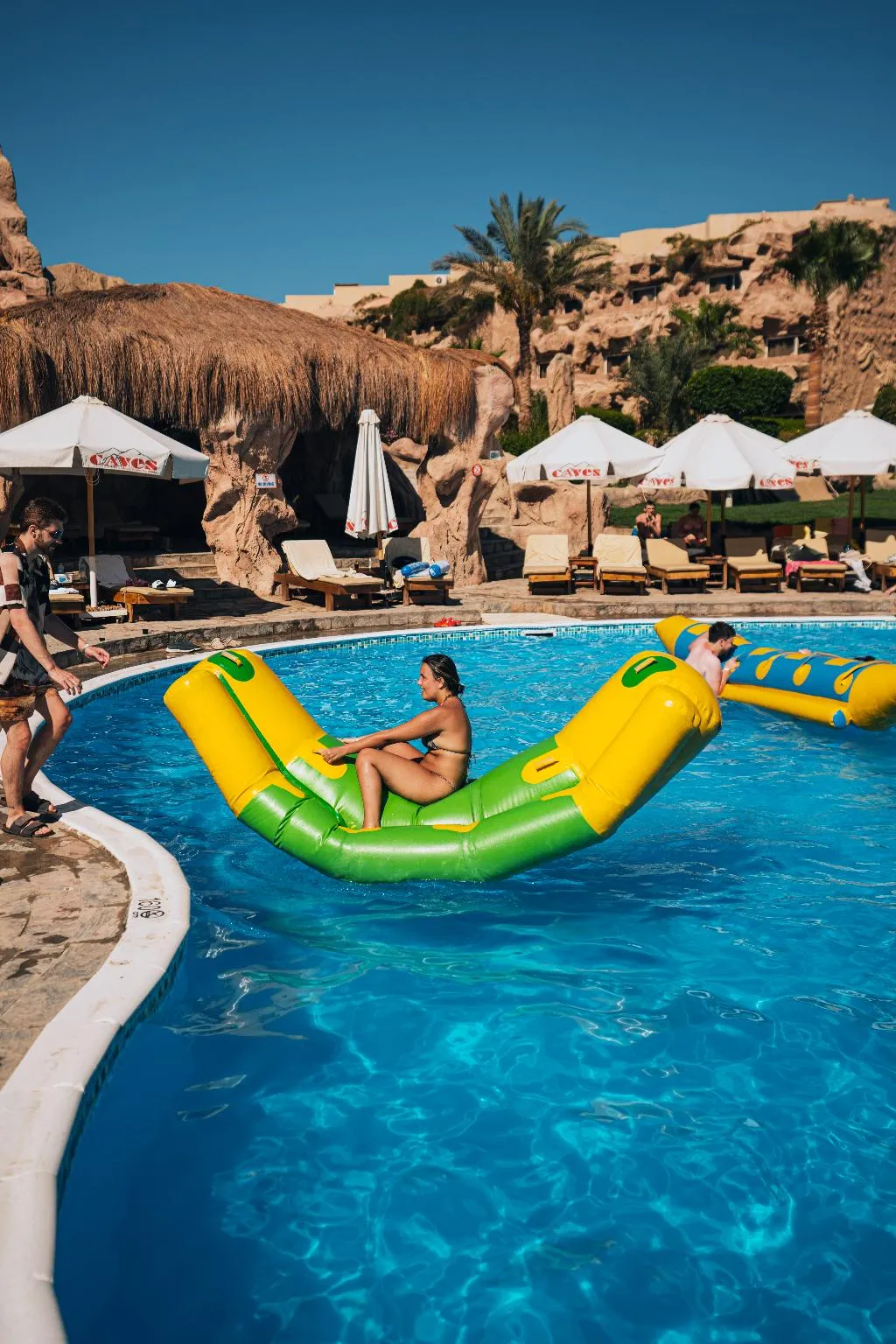 Sports and Entertainment, Caves Beach Resort Hurghada, Red Sea Riviera