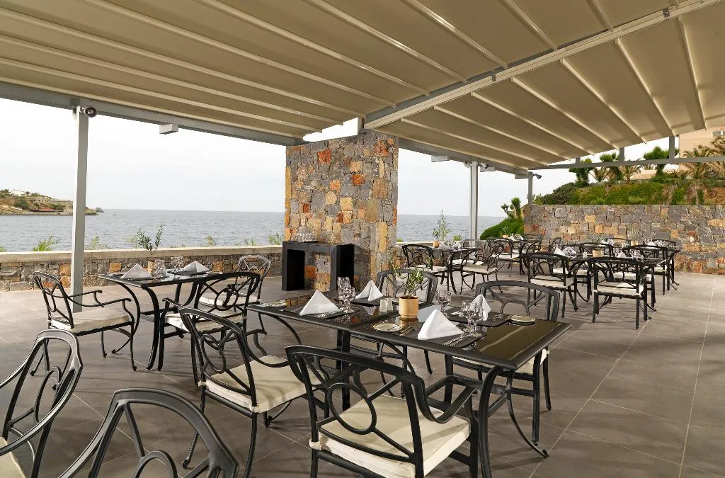 Restaurant, Out Of The Blue Resort, Crete
