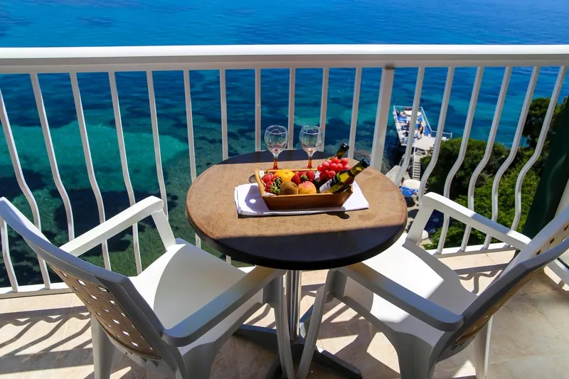 TWIN SEA VIEW Room, Oasis Hotel, Corfu