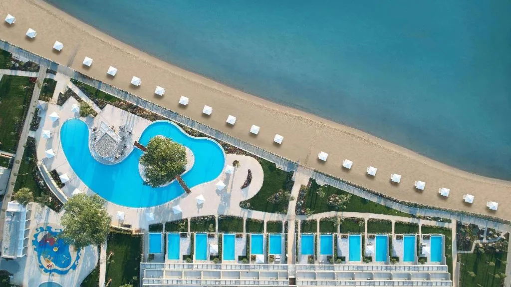 General view, Ikos Dassia, Corfu