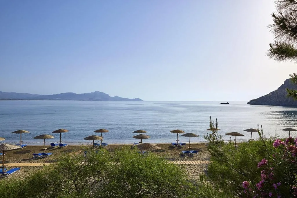 Beach, Lindos Mare SeaSide Hotel, Rhodes