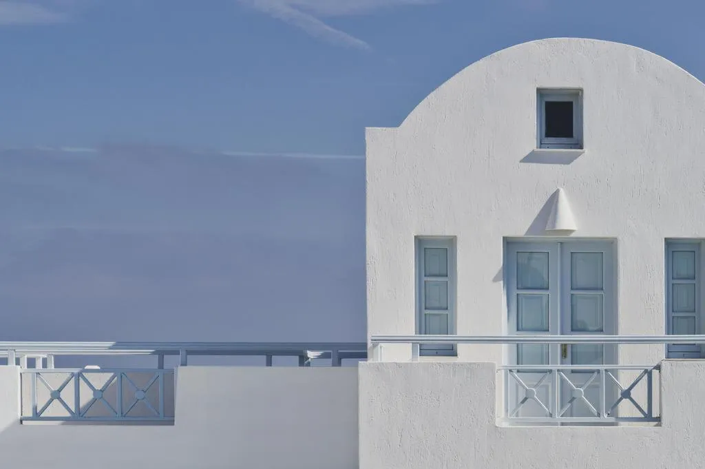 Terrace, El Greco Resort, Santorini