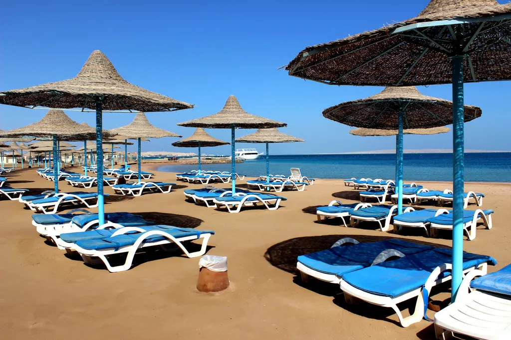 Beach, Royal Lagoons Resort & Aqua Park, Red Sea Riviera