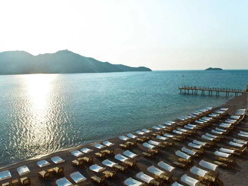 Beach, Xanadu Island, Bodrum