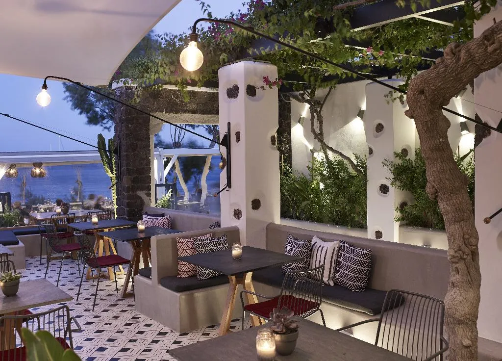 Restaurant, Afroditi Venus Beach Resort, Santorini