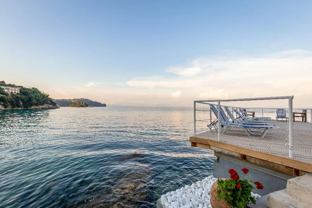 Beach, Oasis Hotel, Corfu