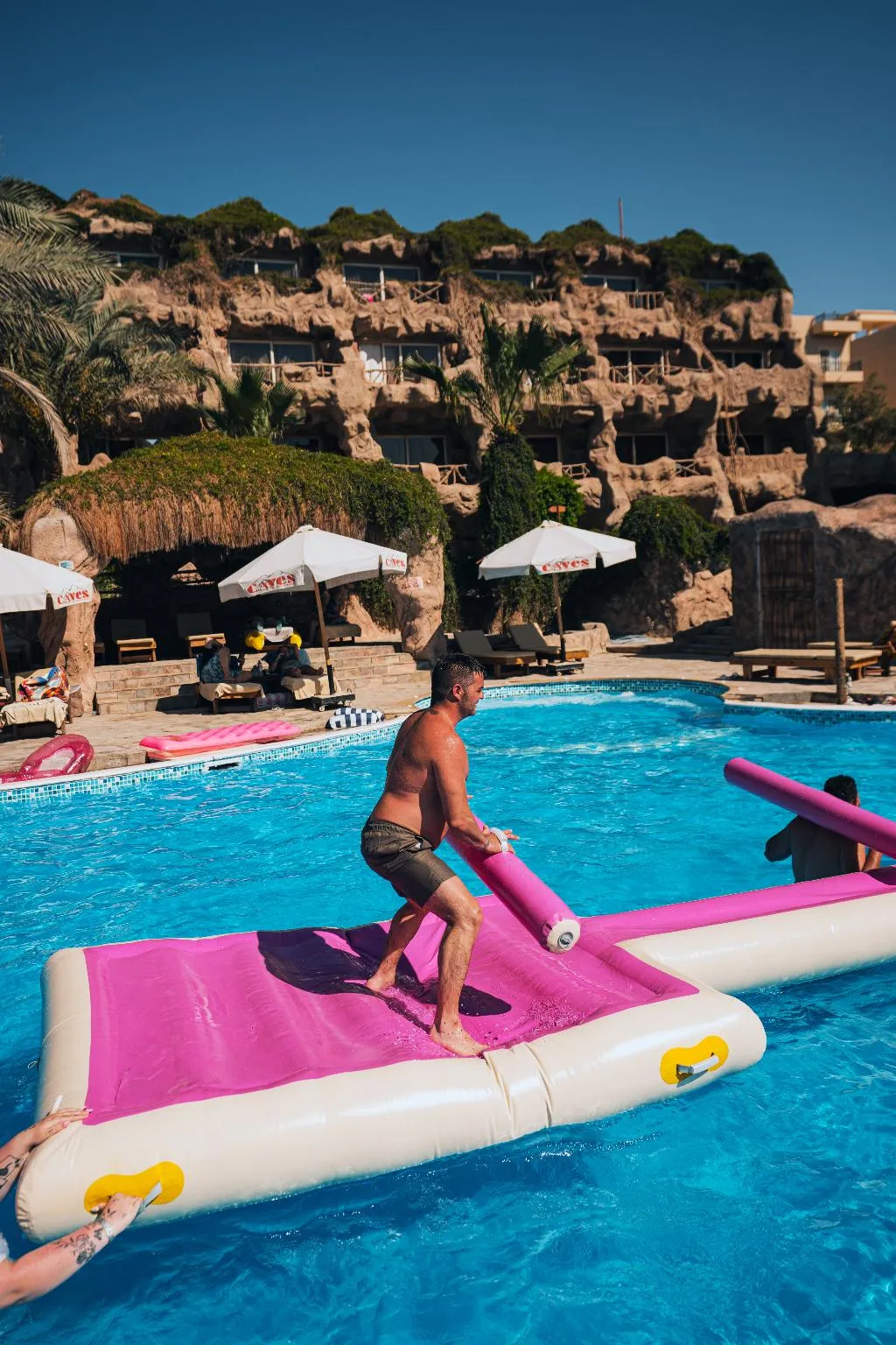 Sports and Entertainment, Caves Beach Resort Hurghada, Red Sea Riviera
