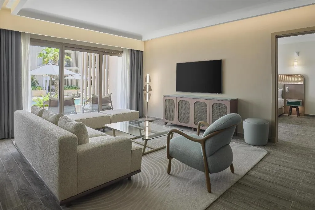 SUITE POOL VIEW KING BED Room, DoubleTree by Hilton Mangroovy El Gouna Resort, Red Sea Riviera