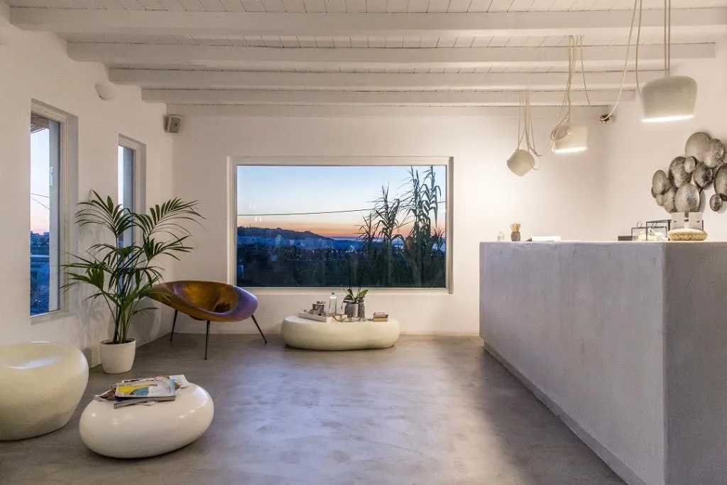 Lobby, Ostraco Suites, Mykonos