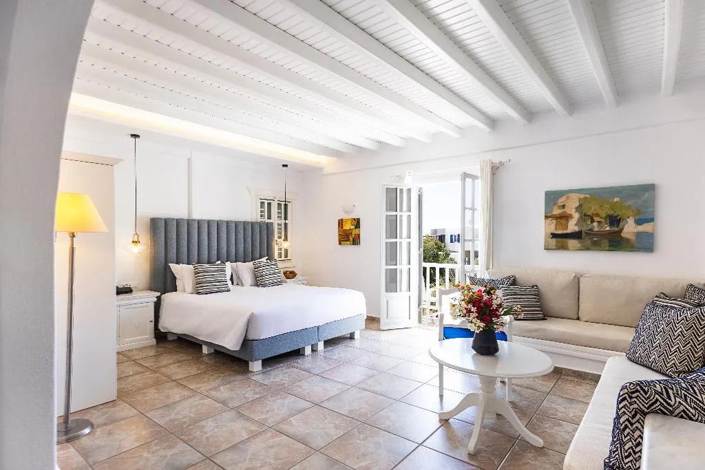 JUNIOR SUITE SIDE SEA VIEW Room, San Marco Luxury Hotel & Villa, Mykonos