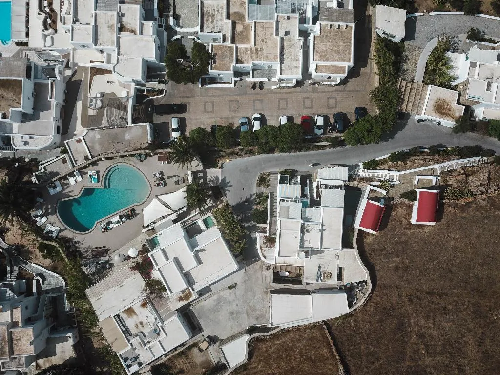 General view, Ostraco Suites, Mykonos
