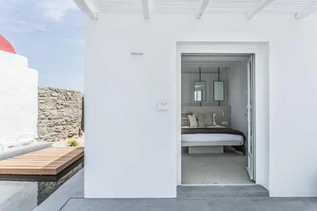 SUITE HONEYMOON Room, Ostraco Suites, Mykonos