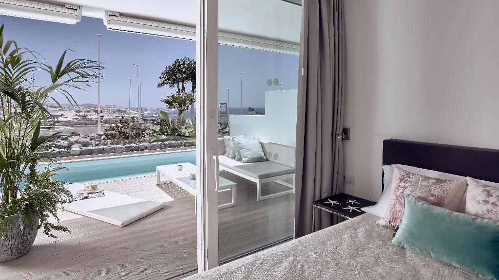 SUITE PARTIAL OCEAN VIEW TWO BEDROOMS Room, Domes Baobab Suites, Tenerife