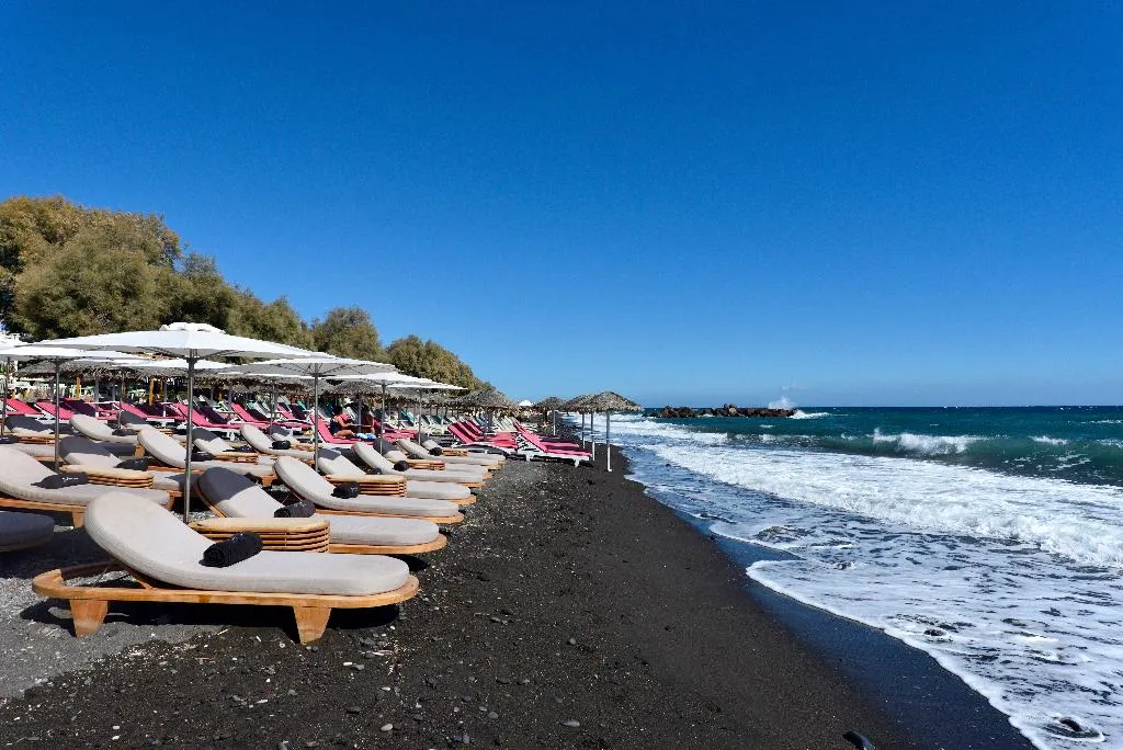 Beach, Radisson Blu Zaffron Resort, Santorini