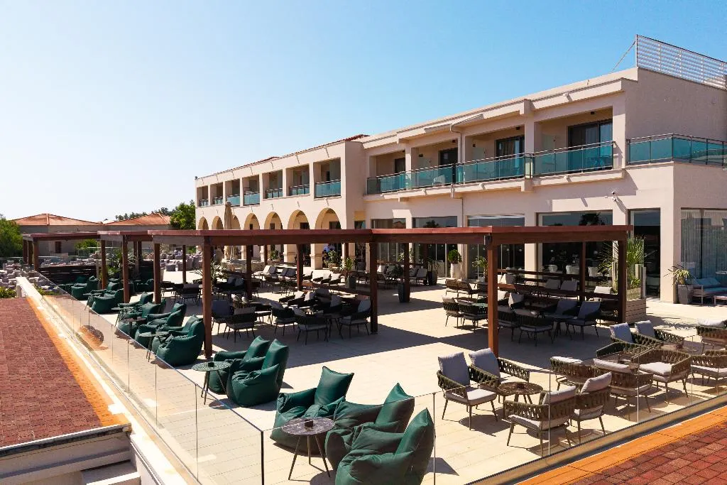 Terrace, Kresten Royal Euphoria Resort, Rhodes
