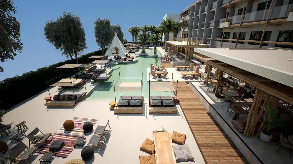 General view, The Syntopia Hotel, Crete