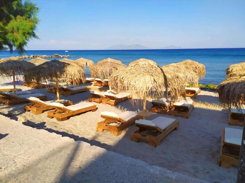 Beach, Cabana Blu Hotel & Suites, Kos