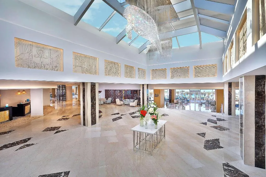 Lobby, Hilton Hurghada Plaza, Red Sea Riviera