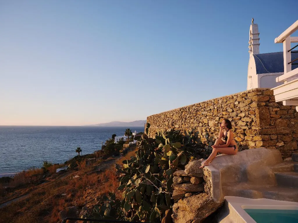 SUITE SEA VIEW WITH PRIVATE POOL Room, Boheme Mykonos Small Luxury Hotels of the World, Mykonos