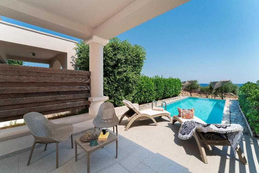 JUNIOR SUITE SEA VIEW WITH PRIVATE POOL Room, Kresten Royal Euphoria Resort, Rhodes