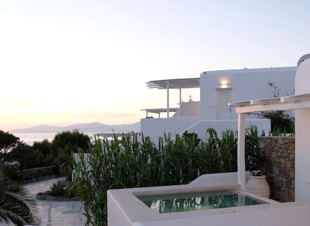 Terrace, Ostraco Suites, Mykonos