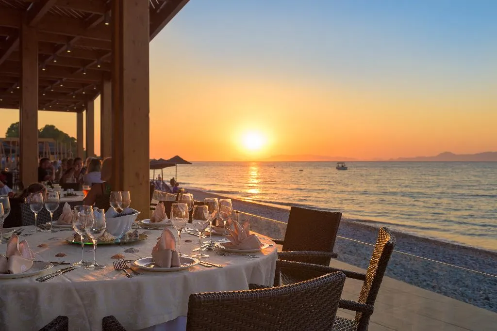 Restaurant, Avra Beach Resort, Rhodes