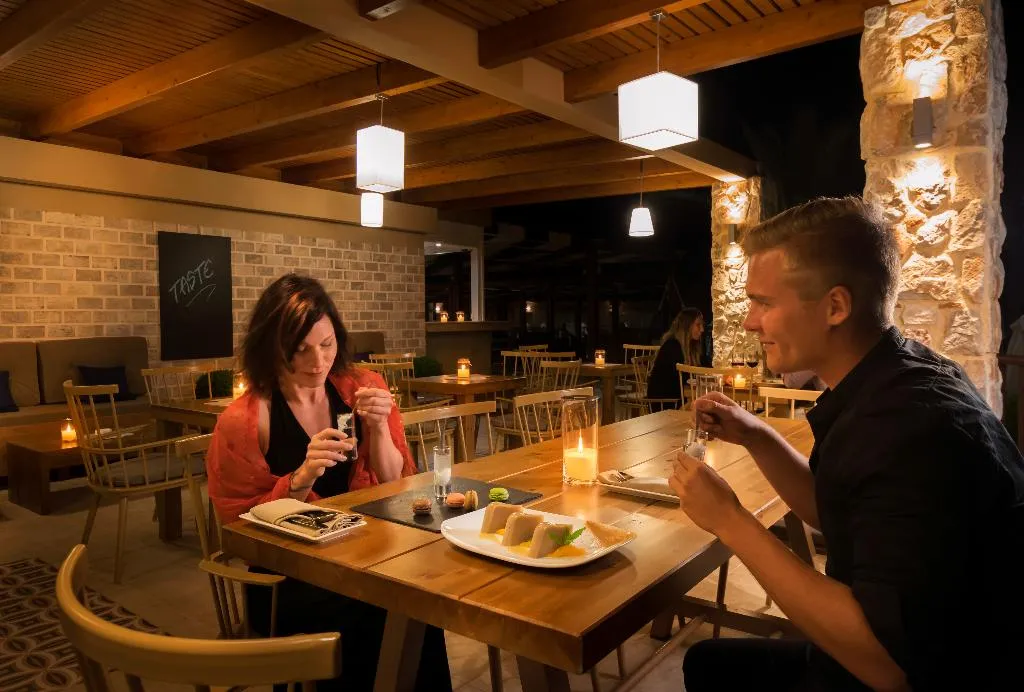 Restaurant, Sun Beach Resort, Rhodes