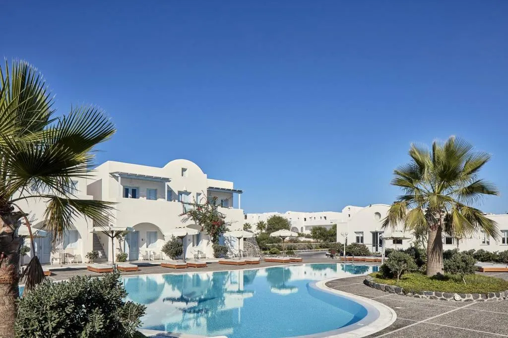 Pool, El Greco Resort, Santorini