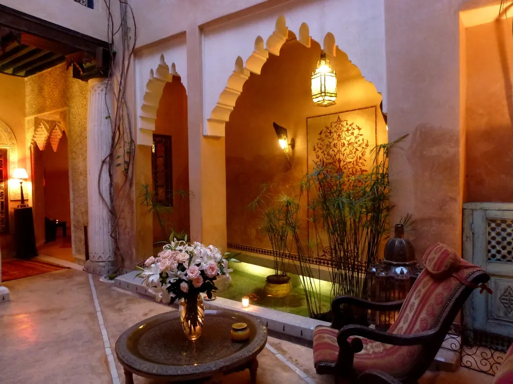Lobby, Riad Armelle, Marrakech
