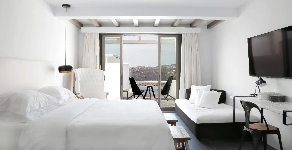 Double or Twin SEA VIEW Room, Myconian Avaton Resort, Mykonos