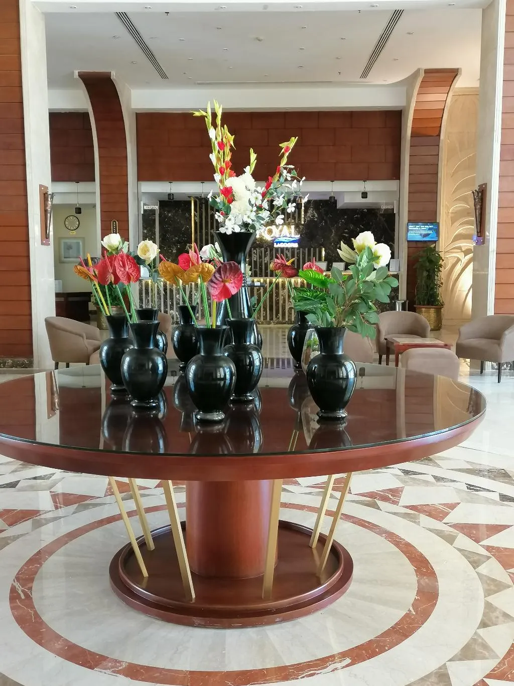 Lobby, Royal Lagoons Resort & Aqua Park, Red Sea Riviera