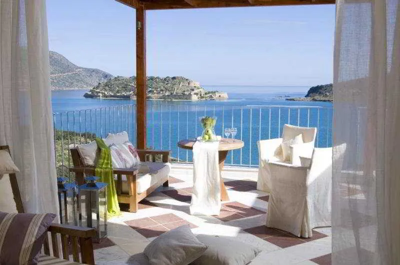 Terrace, Domes of Elounda, Autograph Collection, Crete
