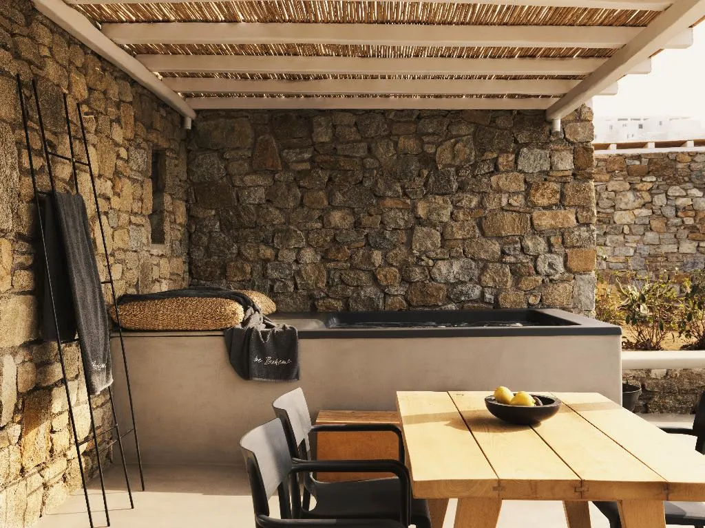 JUNIOR SUITE SEA VIEW HONEYMOON Room, Boheme Mykonos Small Luxury Hotels of the World, Mykonos