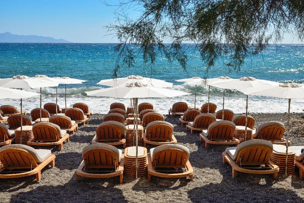 Beach, Radisson Blu Zaffron Resort, Santorini