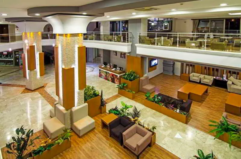 Lobby, Garden of Sun Hotel, Bodrum