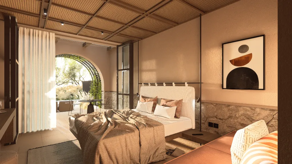 Room DELUXE WITH PRIVATE POOL Room, Filoxenia Hotel, Zante