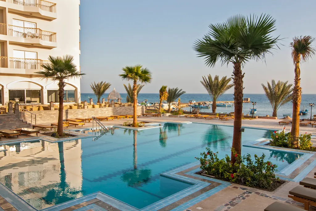 Pool, Royal Star Beach Resort, Red Sea Riviera