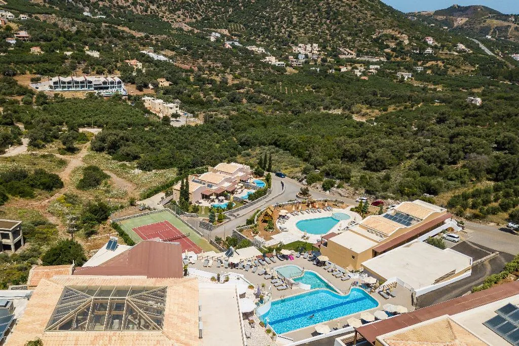 Terrace, Filion Suites Resort & Spa, Crete