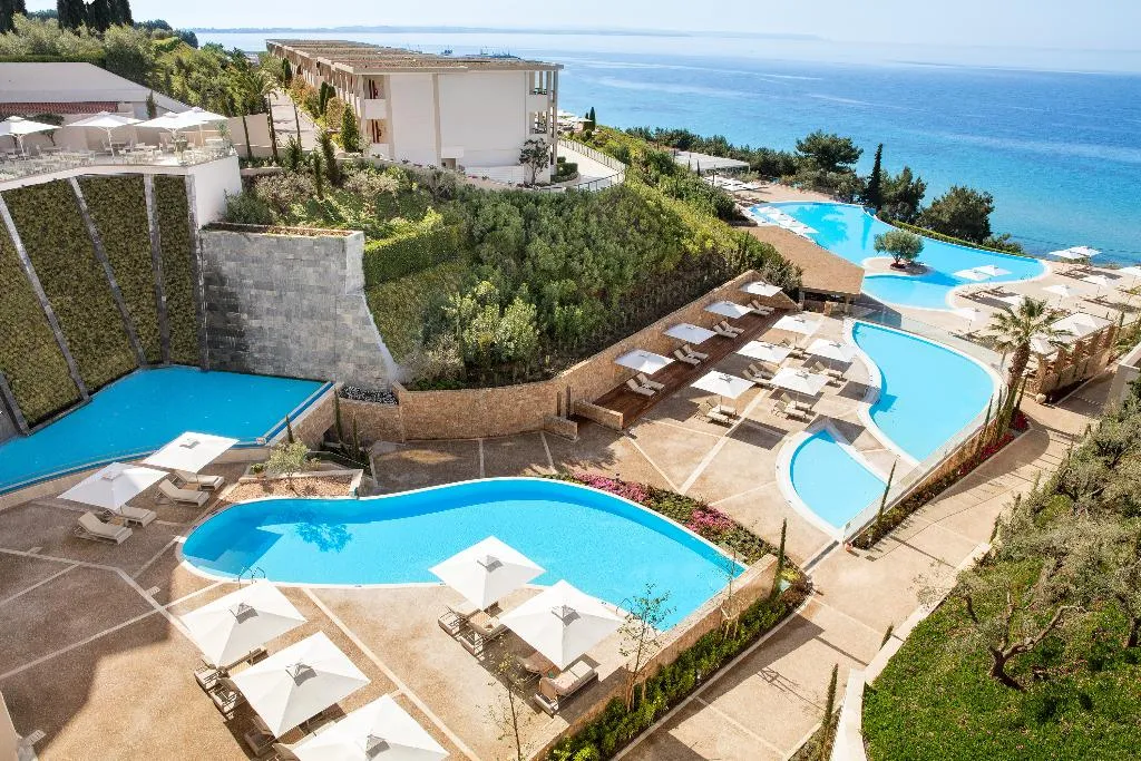 Terrace, Ikos Oceania, Halkidiki